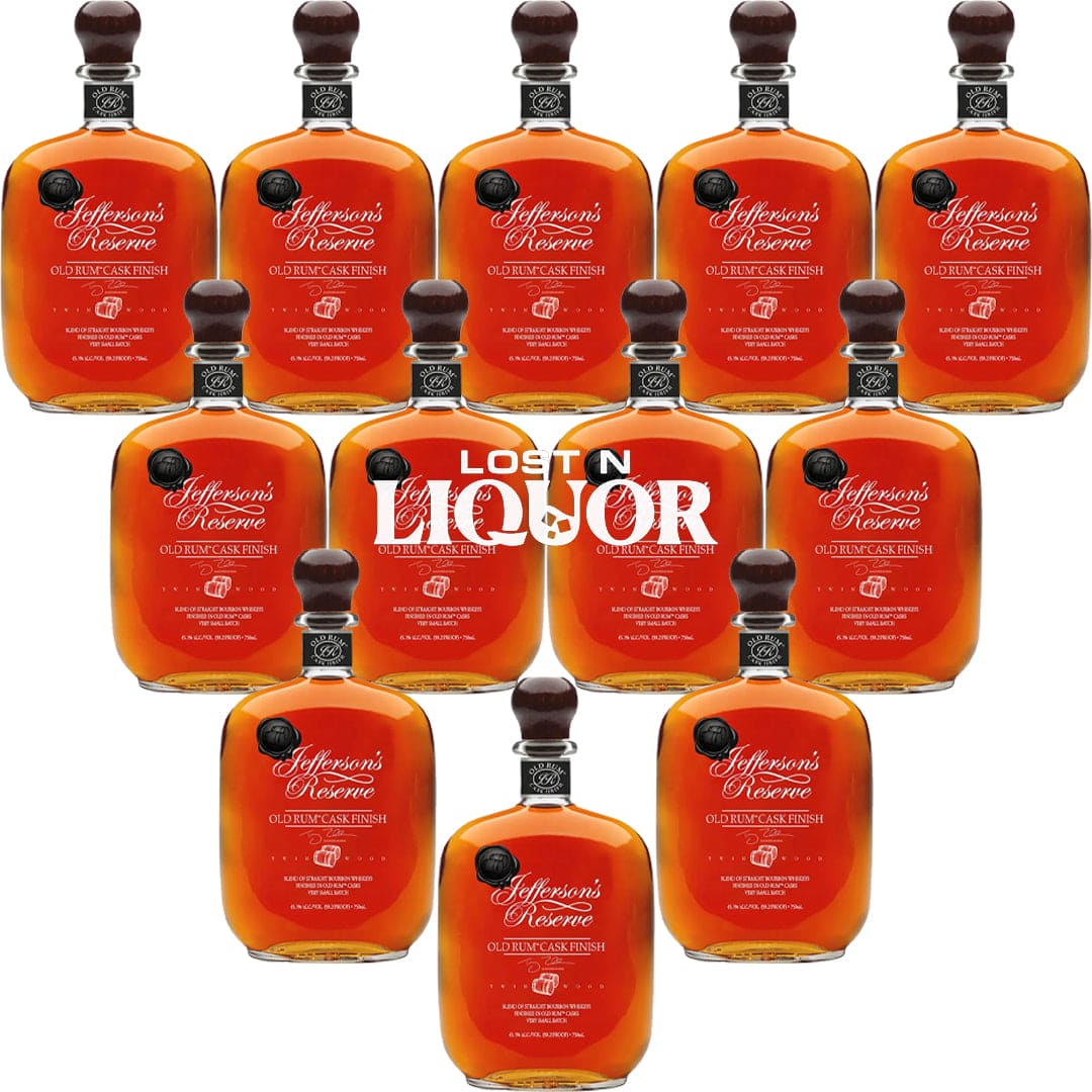 Jefferson's Reserve Old Rum Cask Finish Blend Of Straight Bourbon Whiskeys_LostNLiquor.com