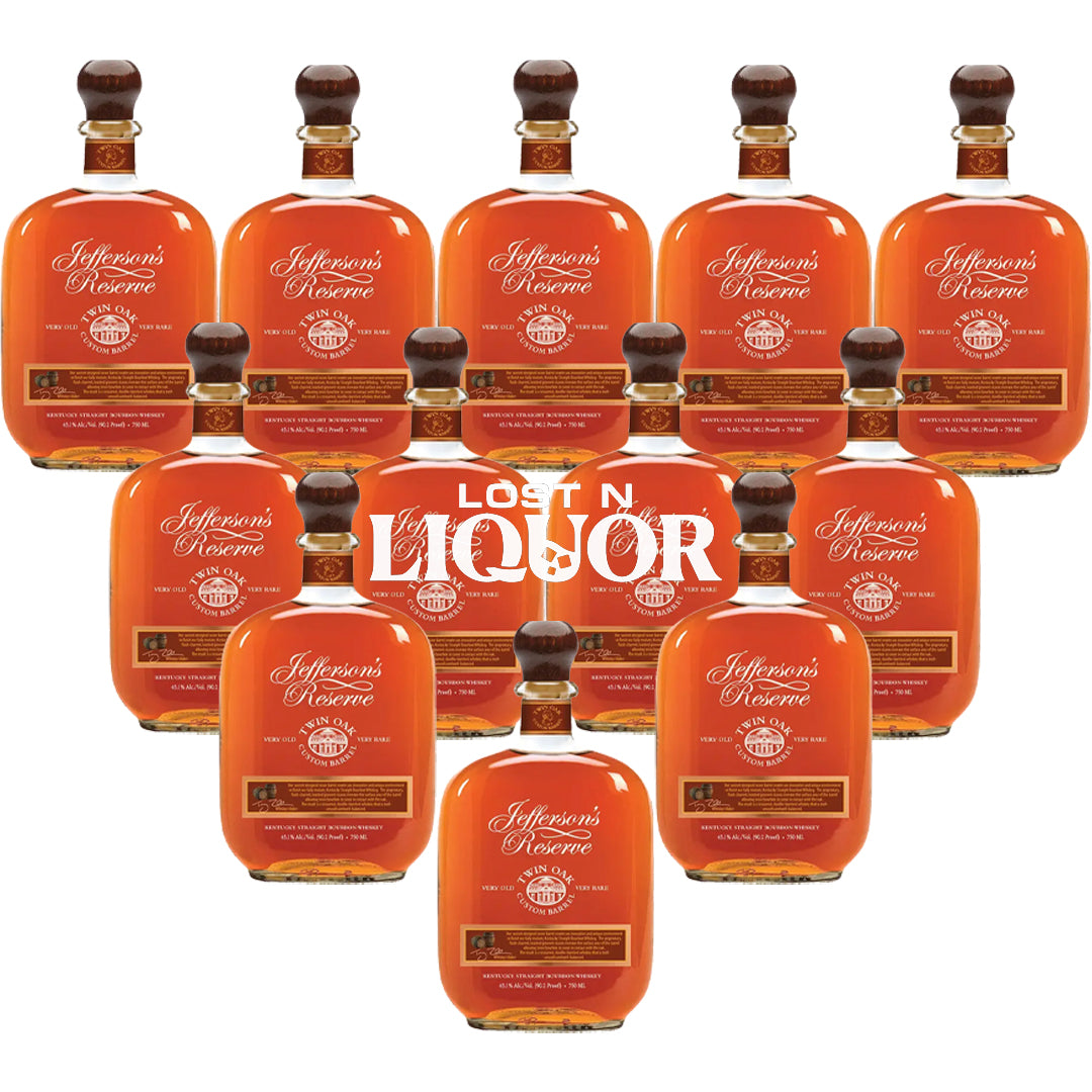 Jefferson's Reserve Twin Oak Very Rare Kentucky Straight Bourbon Whiskey_LostNLiquor.com