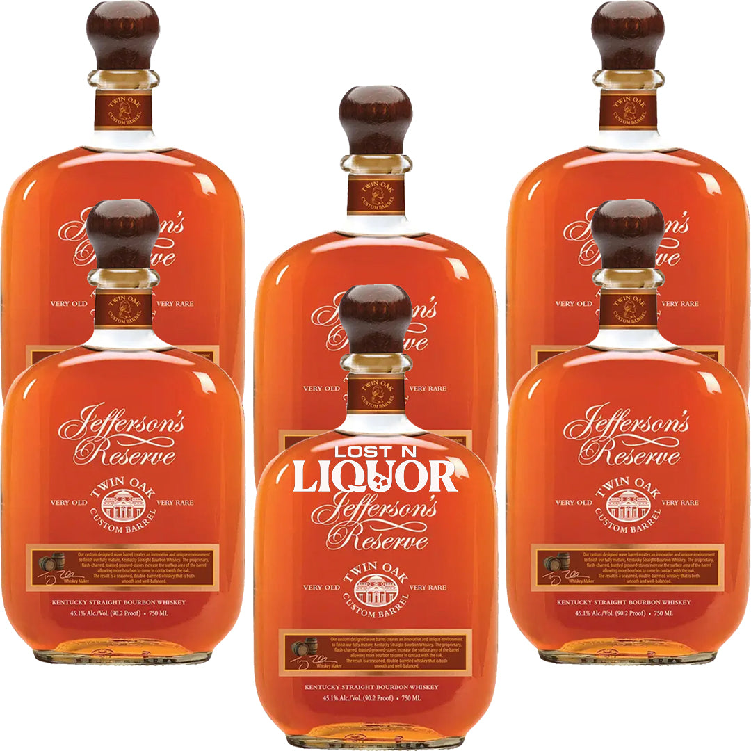 Jefferson's Reserve Twin Oak Very Rare Kentucky Straight Bourbon Whiskey_LostNLiquor.com
