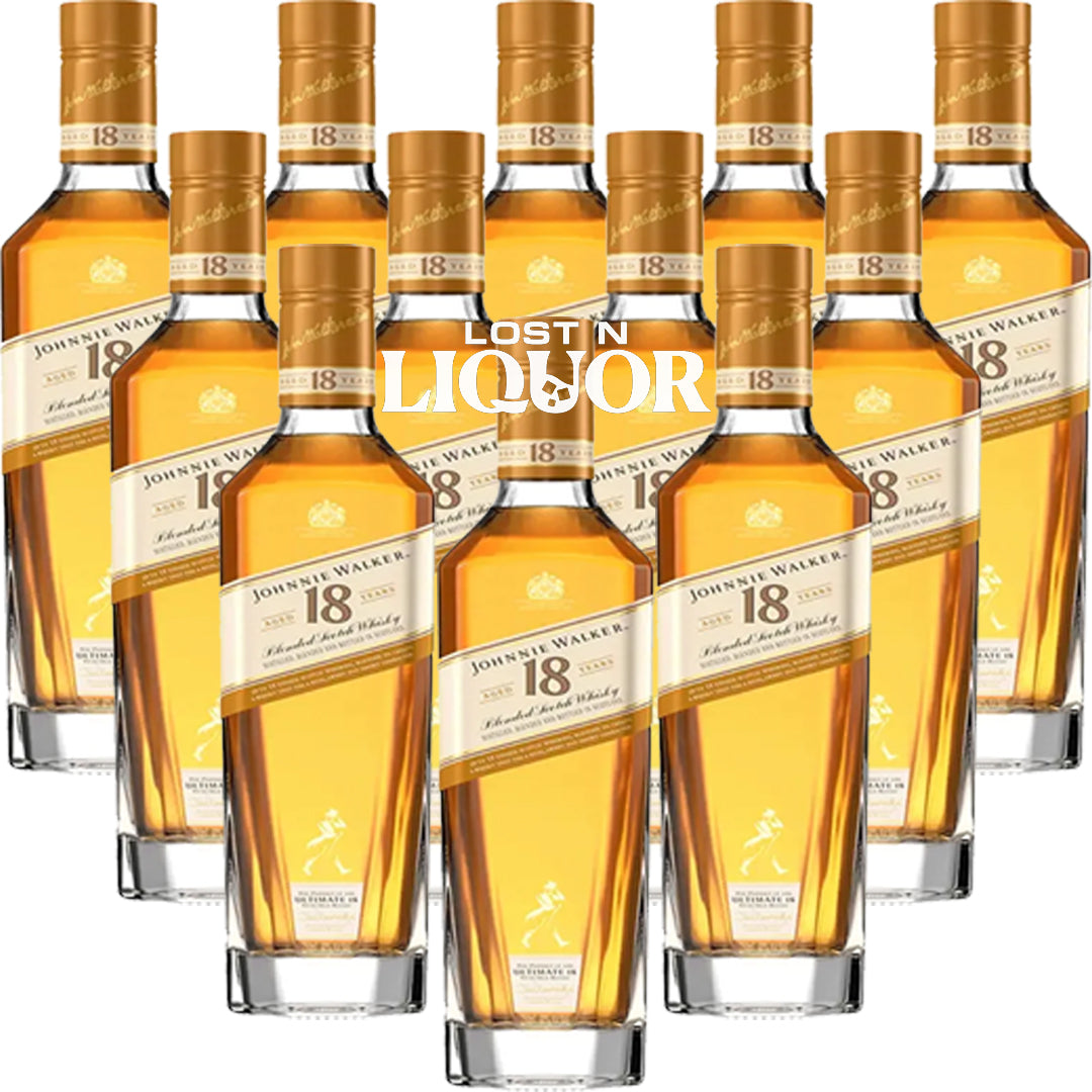 Johnnie Walker 18 Year Blended Scotch Whisky_LostNLiquor.com