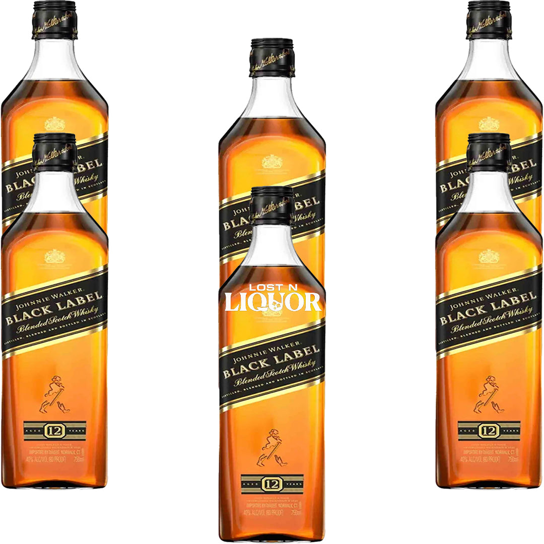 Johnnie Walker Black Label Blended Scotch Whisky_LostNLiquor.com
