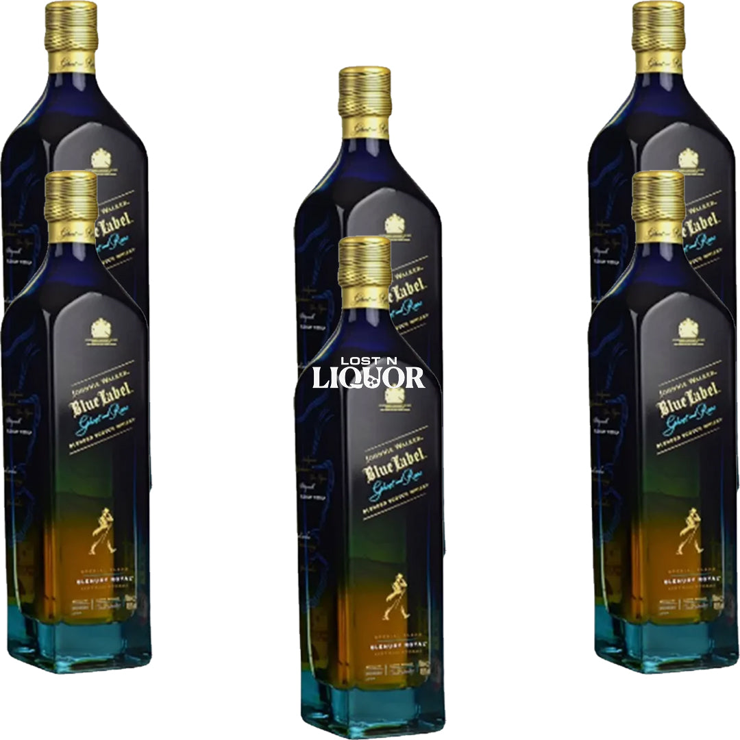 Johnnie Walker Blue Label Ghost and Rare Glenury Royal_LostNLiquor.com