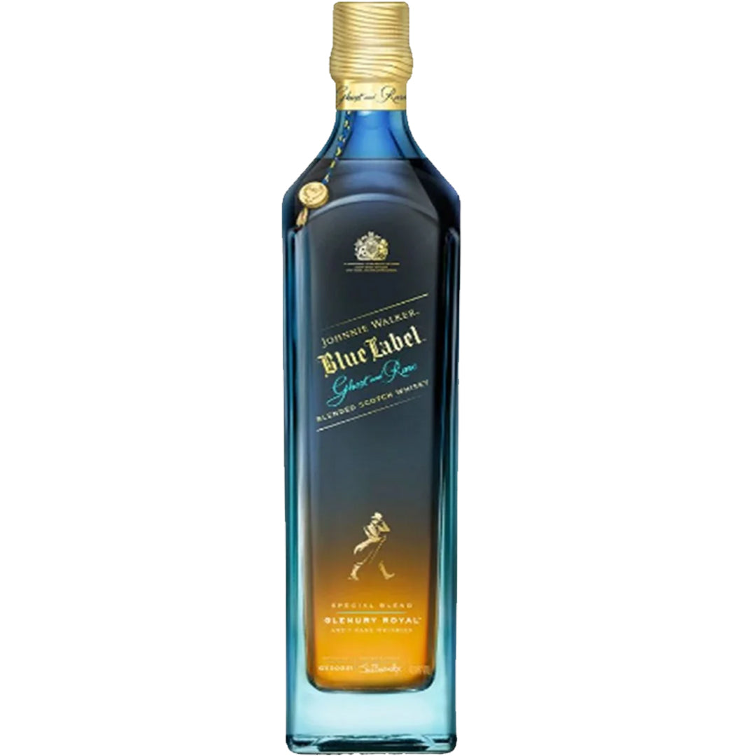 Johnnie Walker Blue Label Ghost and Rare Glenury Royal_LostNLiquor.com