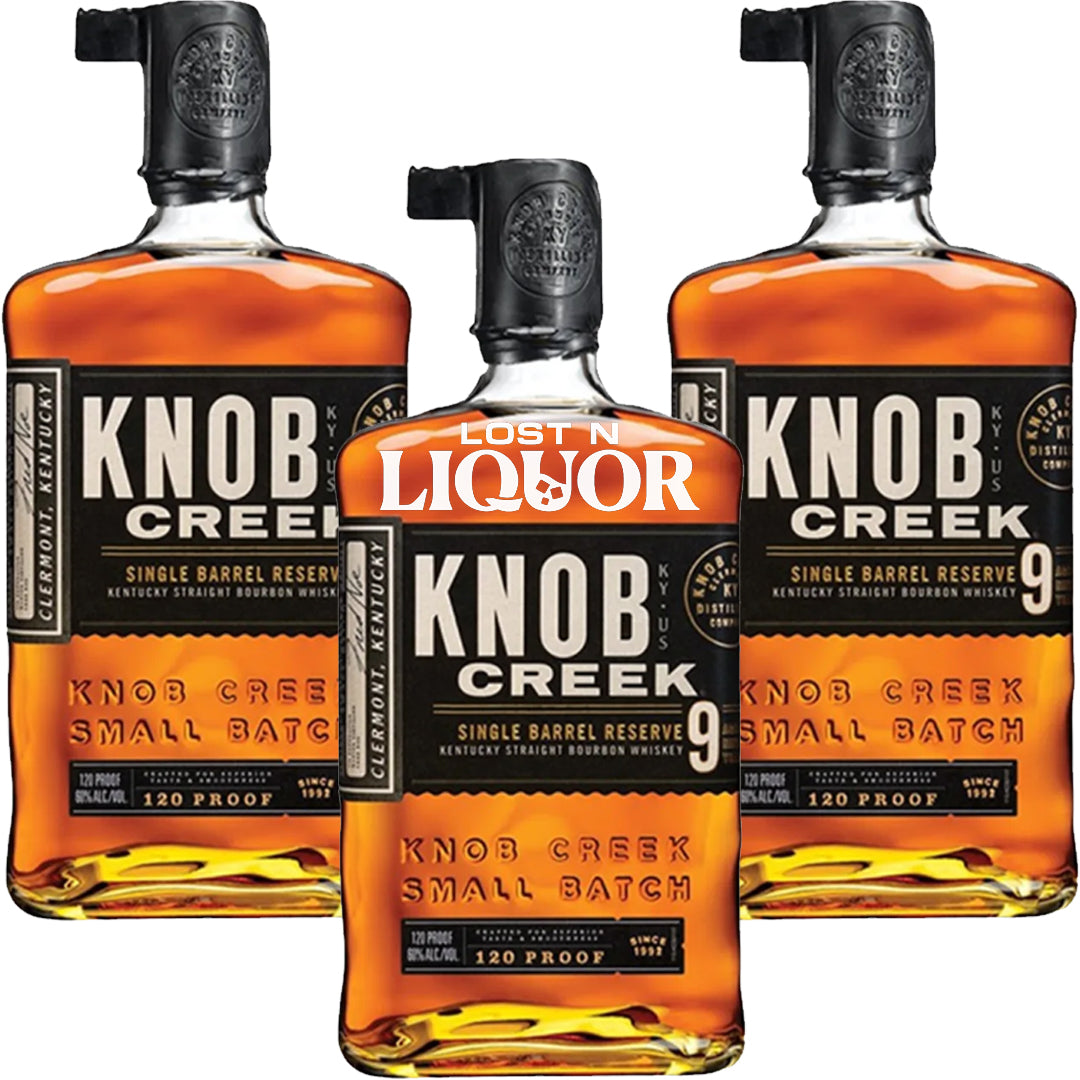 Knob Creek Single Barrel Reserve 9 Year Bourbon Whiskey_LostNLiquor.com