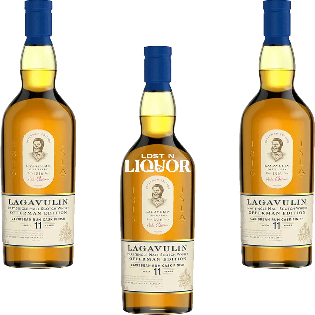 Lagavulin Offerman Edition Caribbean Rum Cask Finish 11 Year Single Malt Scotch Whisky_LostNLiquor.com