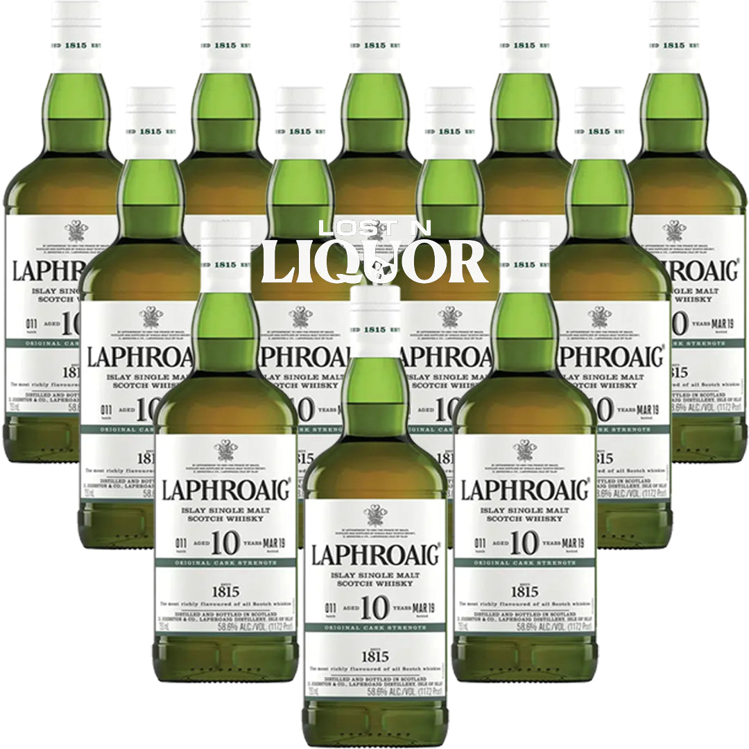 Laphroaig Original Cask Strength 10 Year Single Malt Scotch Whisky_LostNLiquor.com