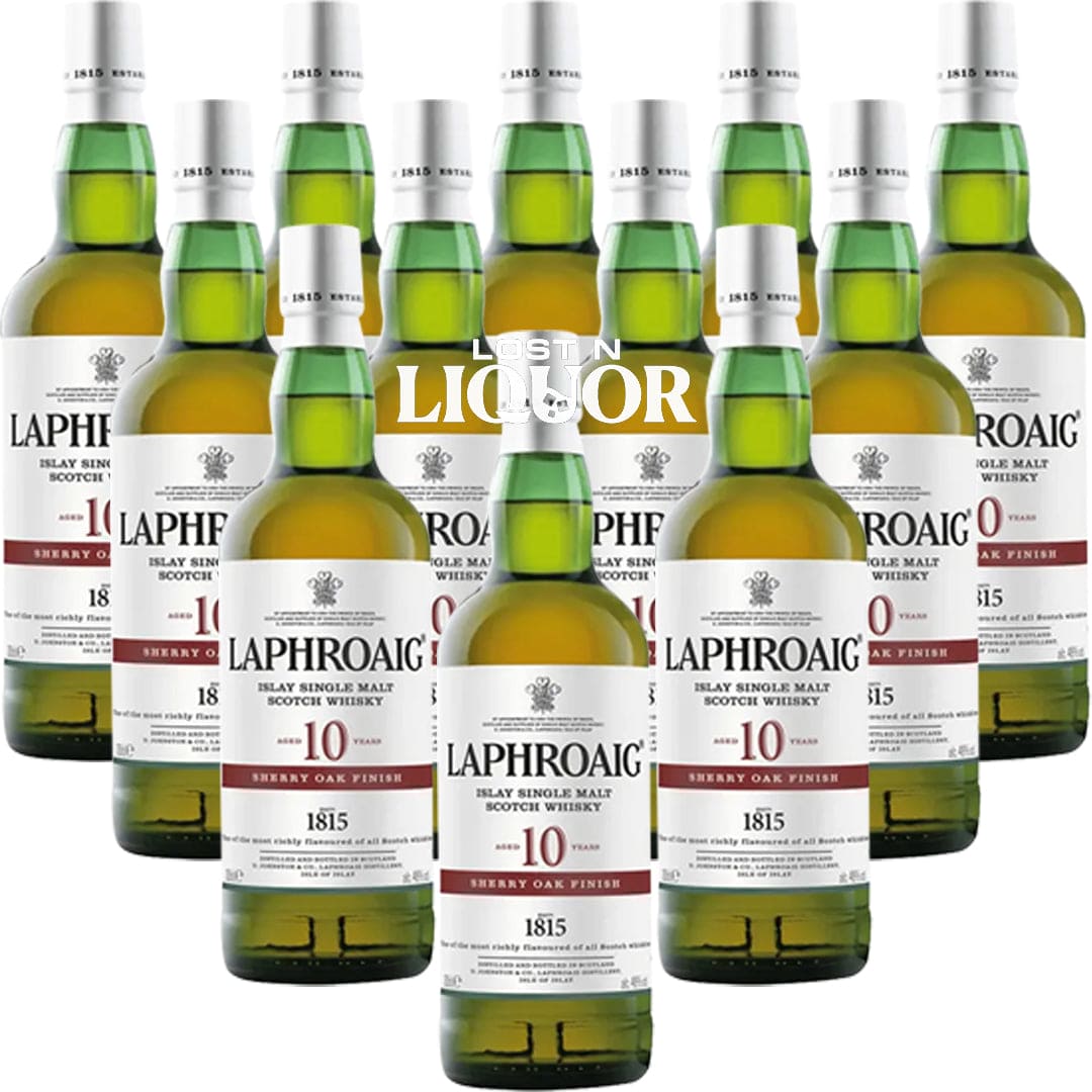 Laphroaig Sherry Oak Finished 10 Year Single Malt Scotch Whisky_LostNLiquor.com