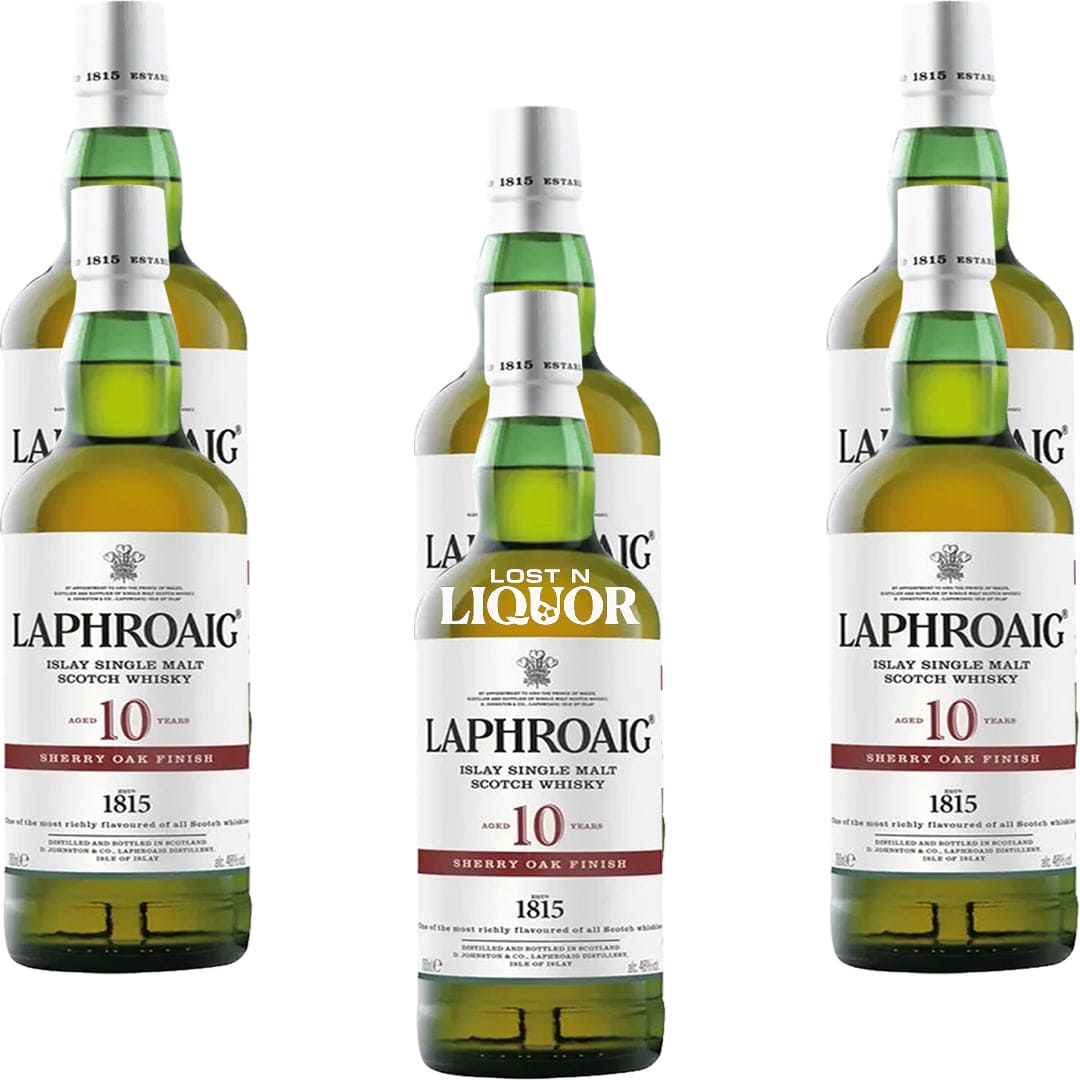 Laphroaig Sherry Oak Finished 10 Year Single Malt Scotch Whisky_LostNLiquor.com