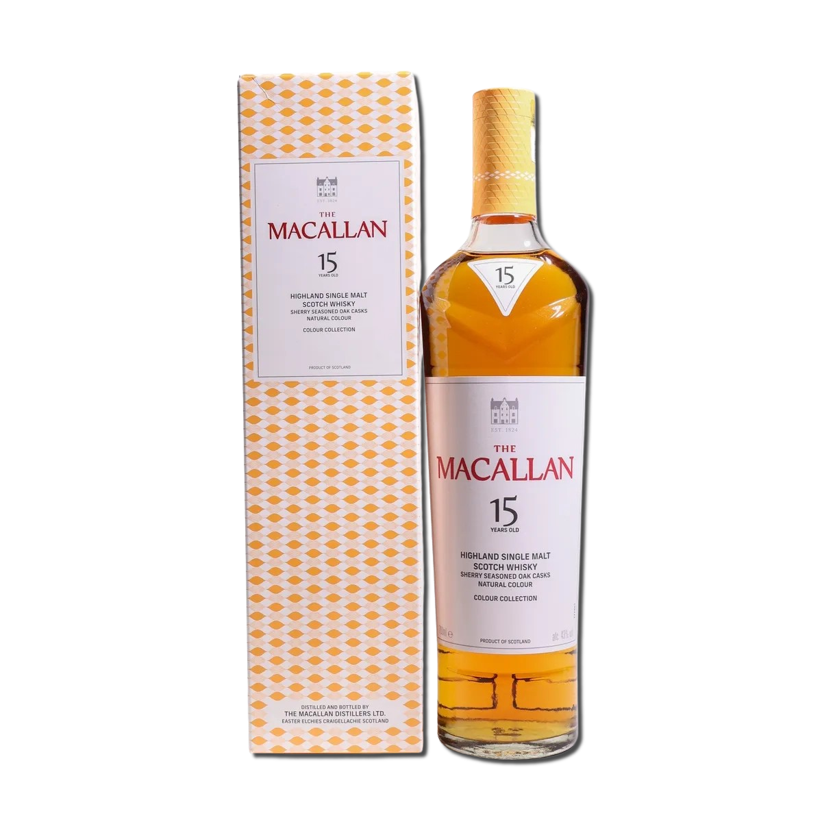 ウイスキー Macallan 15 Years Old Colour Collection Macallan 15 Year Colour Collection Single Malt Scotch (700 ml