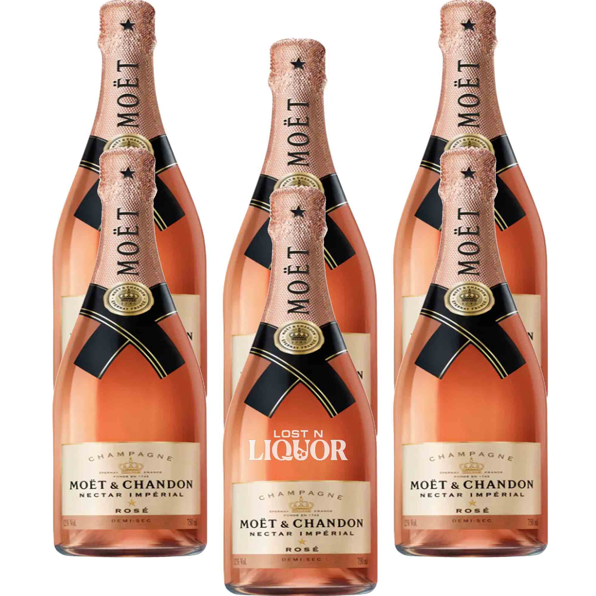 Moet & Chandon Nectar Imperial Rose Champagne – Lost N Liquor