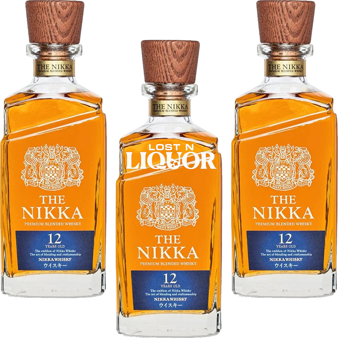 THE NIKKA 12年 ウイスキー 700ml Nikka 12 Year Old Premium Blended Whisky – Lost N Liquor - Online