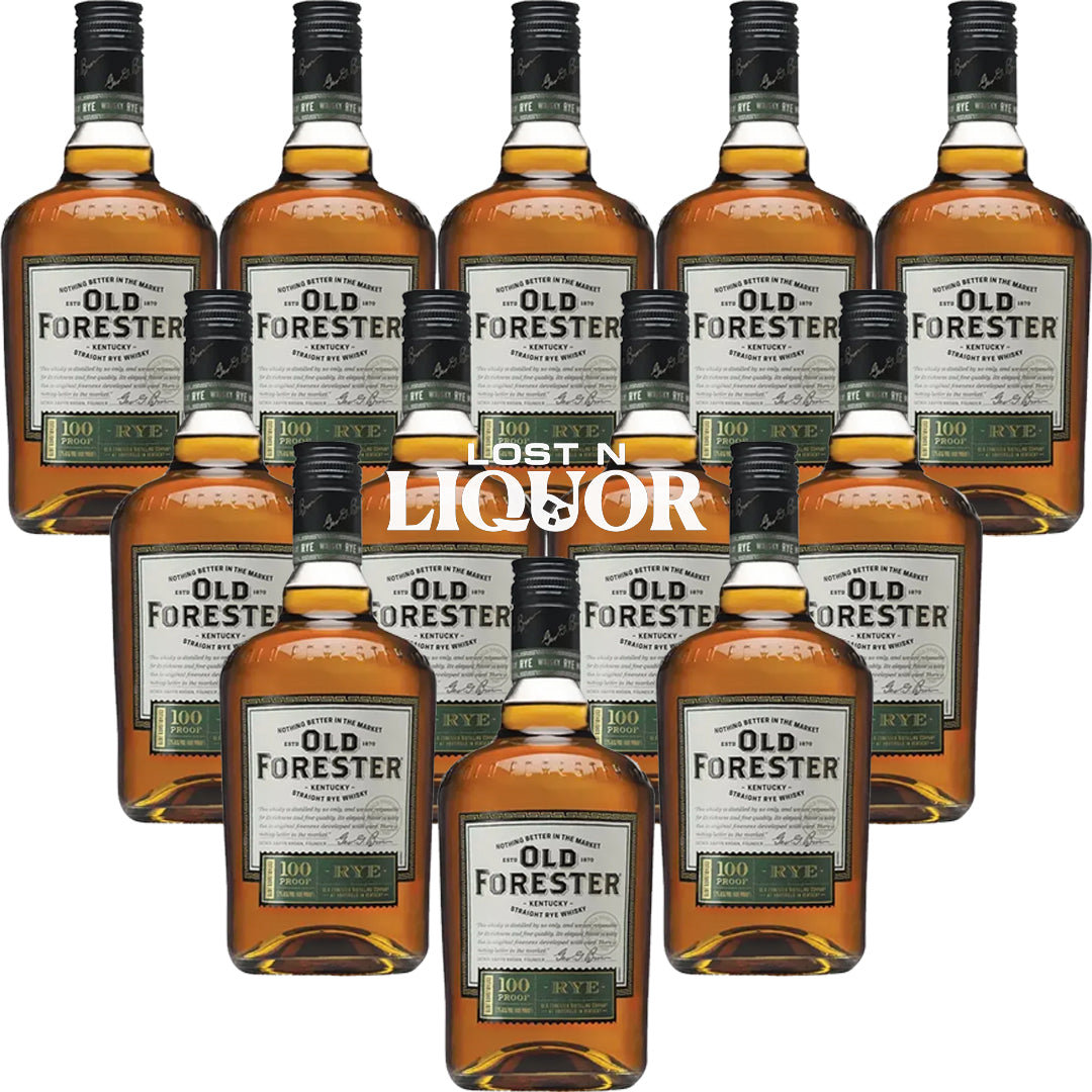 Old Forester 100 Proof Straight Rye Whiskey_LostNLiquor.com