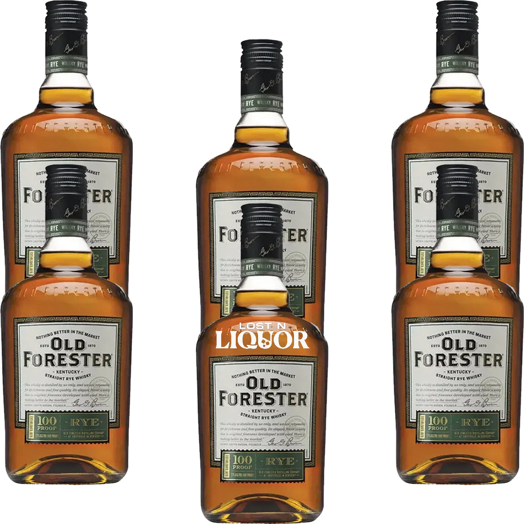 Old Forester 100 Proof Straight Rye Whiskey_LostNLiquor.com