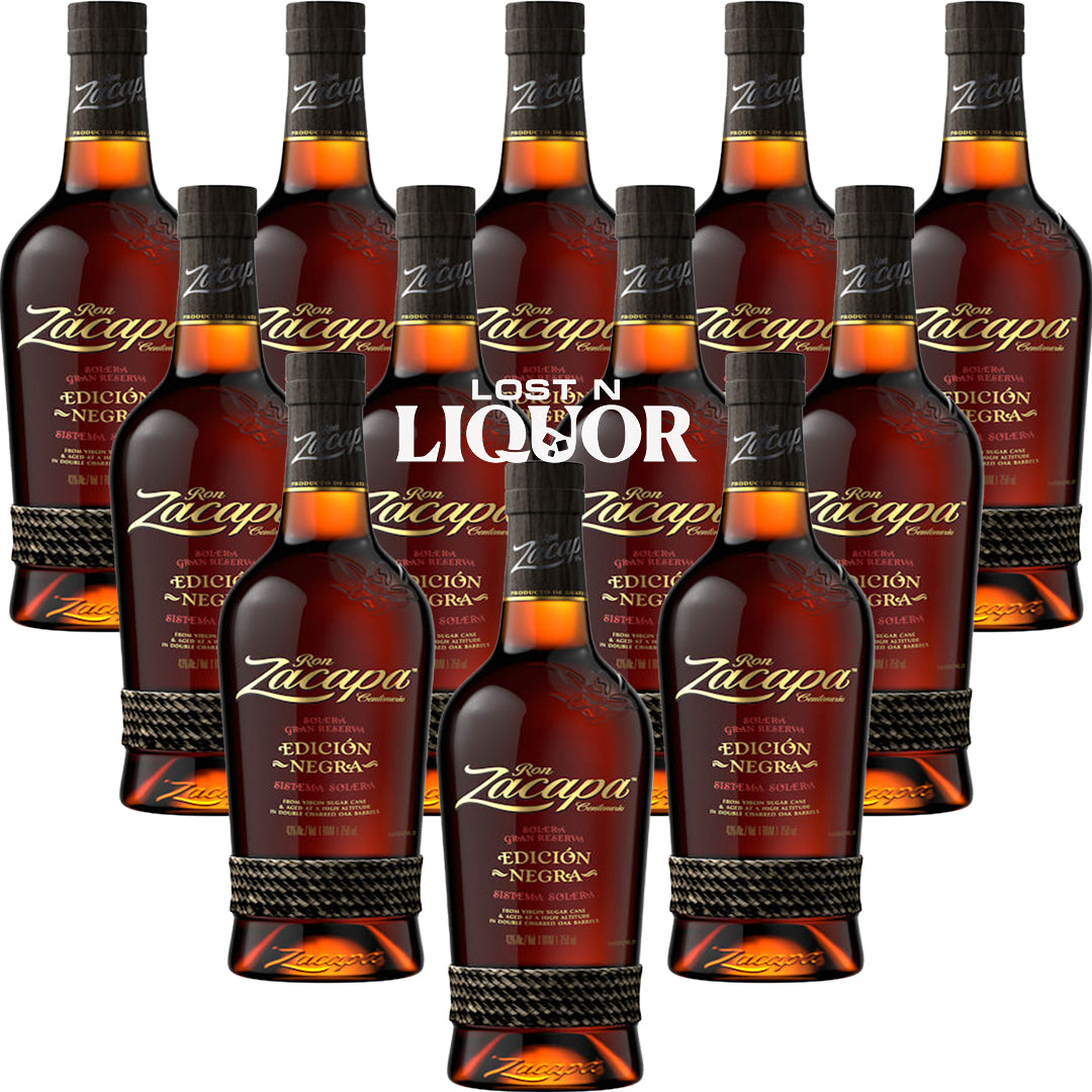 Ron Zacapa Aged Rum Centenario Edicion Negra Solera Gran Reserva_LostNLiquor.com