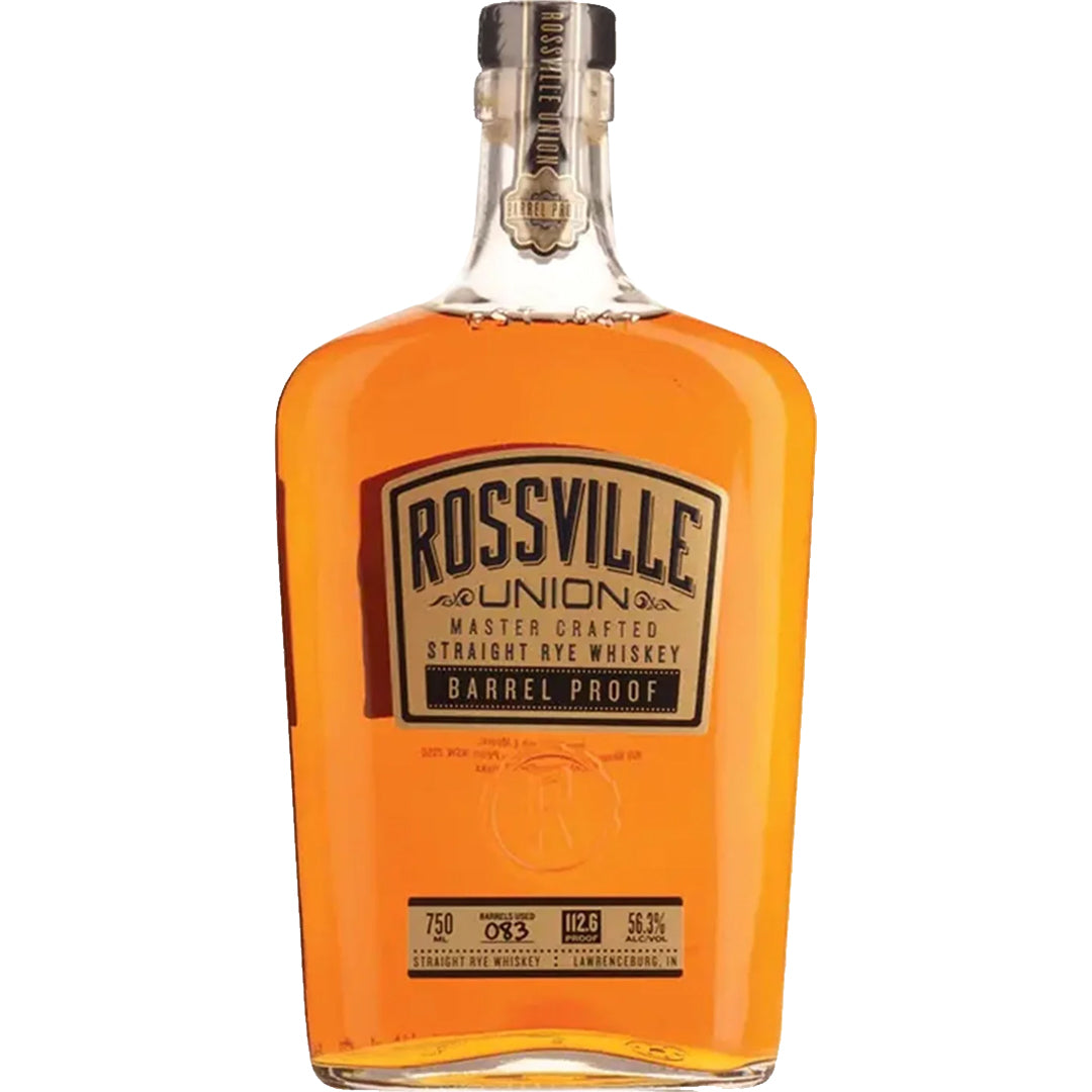 Rossville Union Barrel Proof Straight Rye Whiskey_LostNLiquor.com