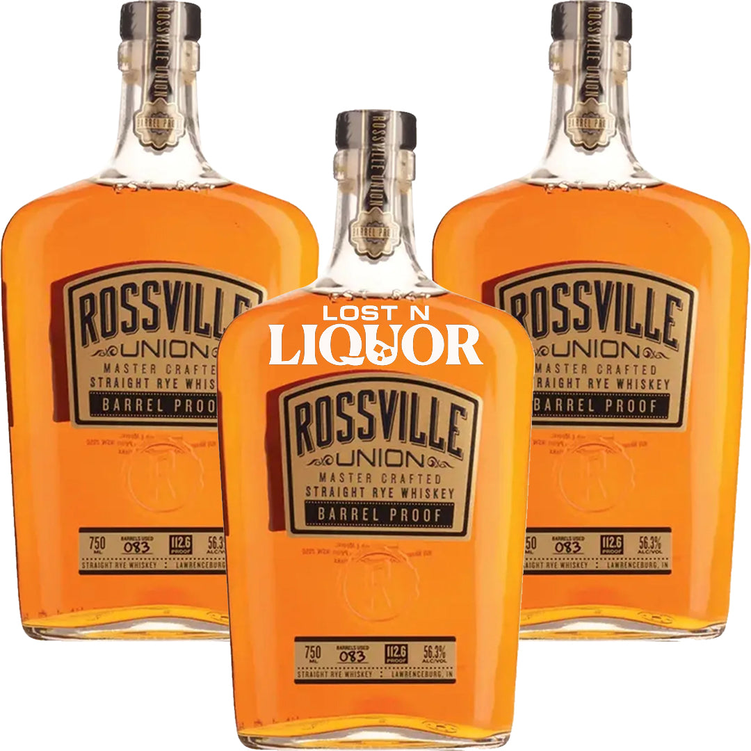 Rossville Union Barrel Proof Straight Rye Whiskey_LostNLiquor.com
