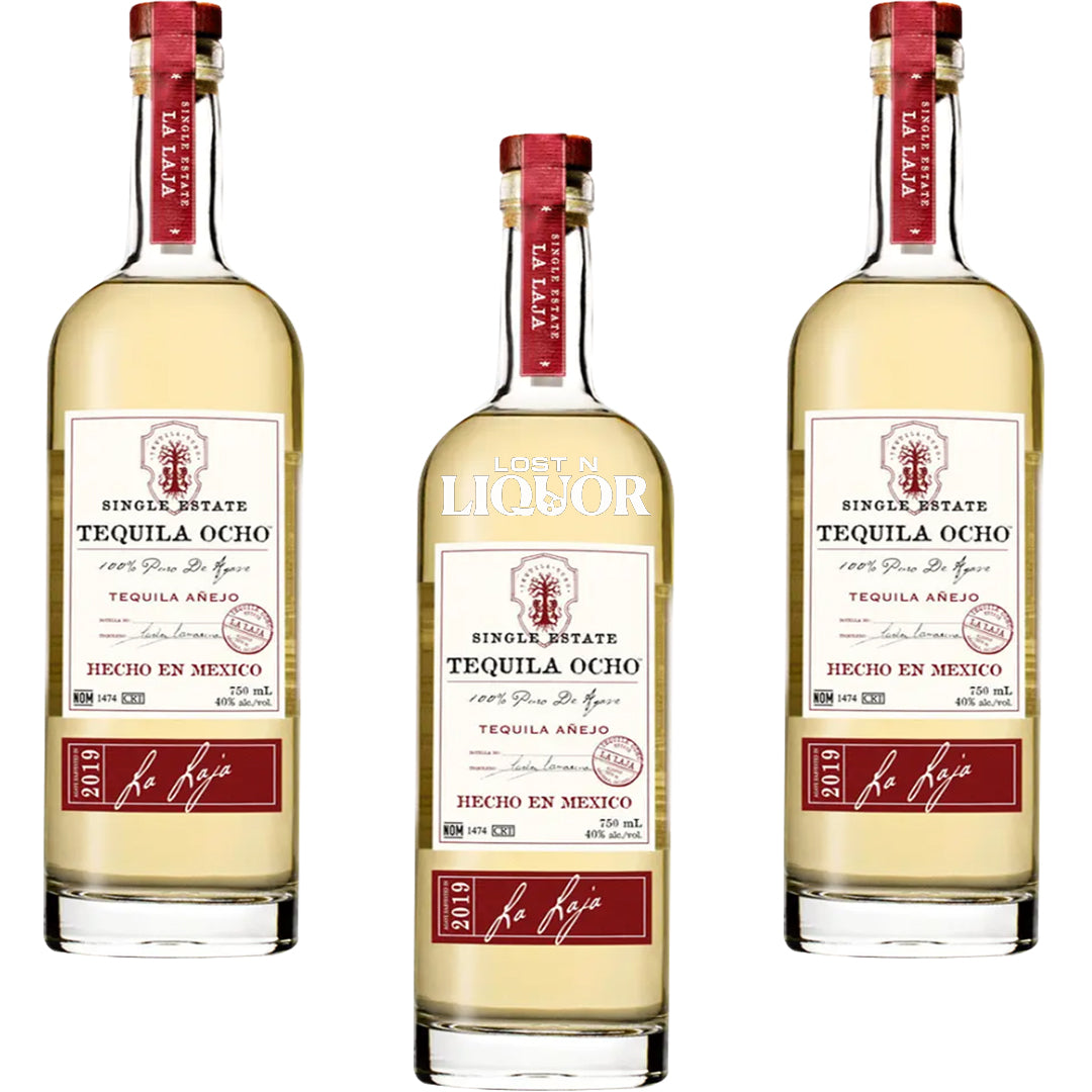 Tequila Ocho Añejo Tequila – Lost N Liquor - Online Liquor Store