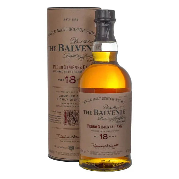 The Balvenie 18 Year Old Pedro Ximenez Scotch Whisky – Lost N