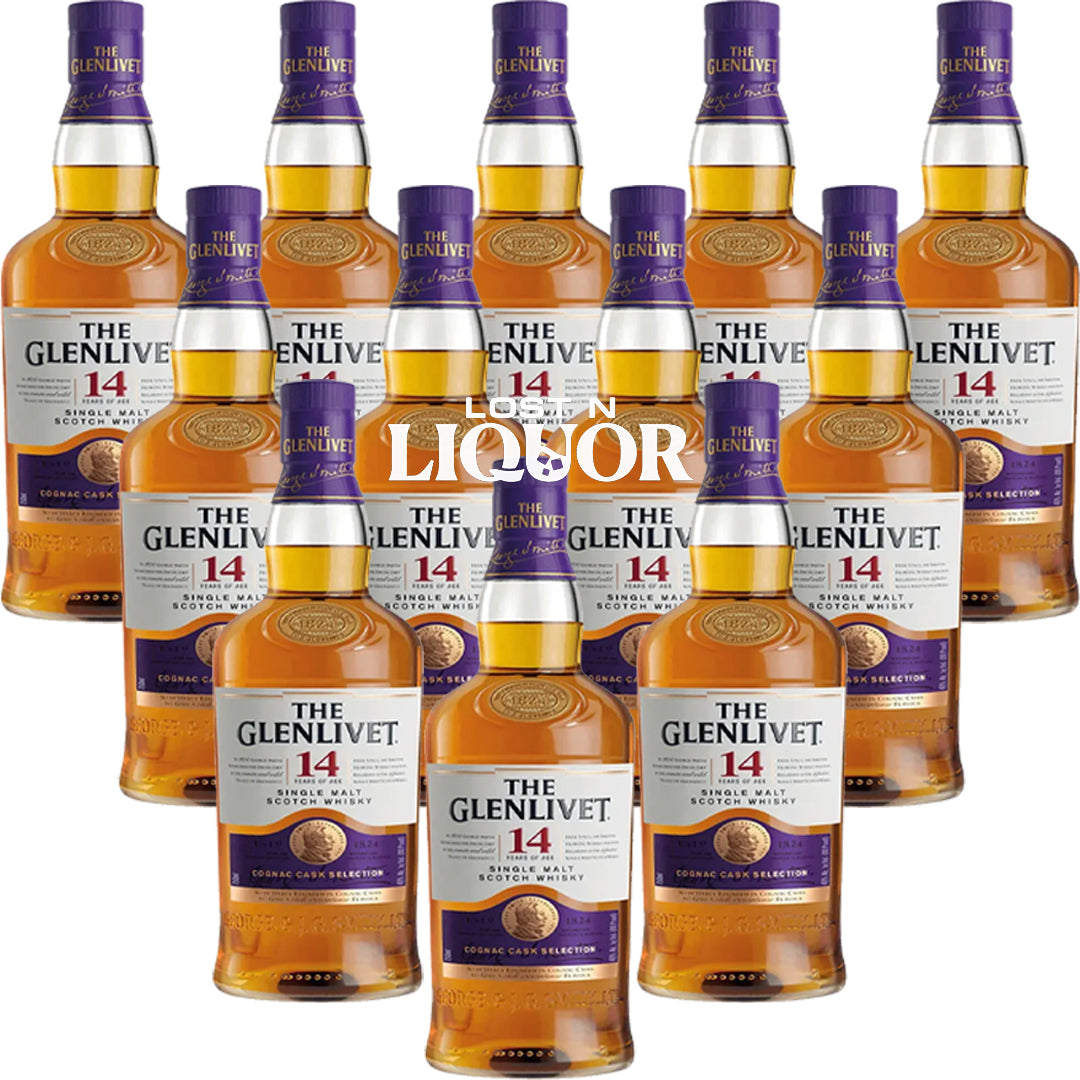 The Glenlivet 14 Year Cognac Cask Selection Single Malt Scotch Whisky_LostNLiquor.com