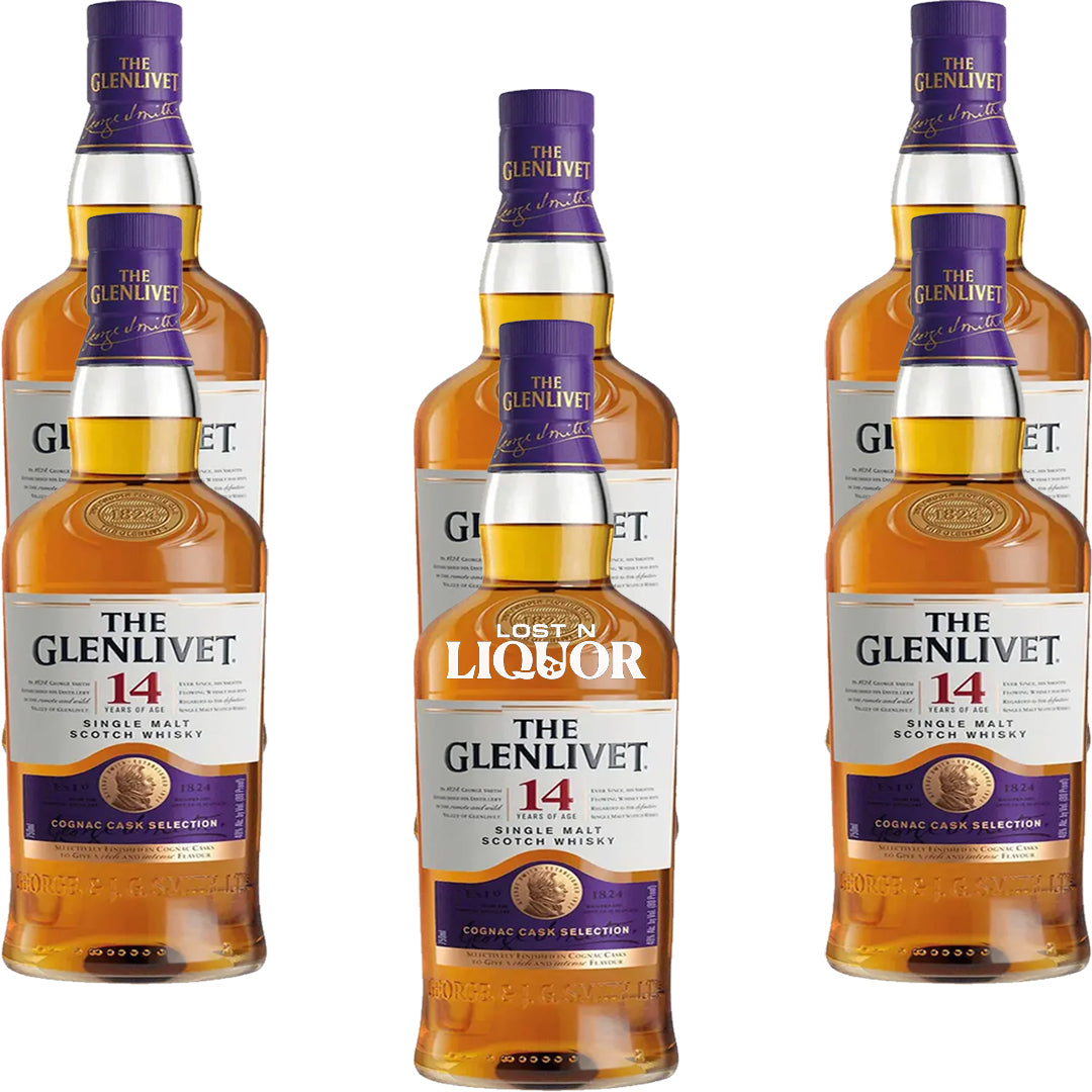 The Glenlivet 14 Year Cognac Cask Selection Single Malt Scotch Whisky_LostNLiquor.com