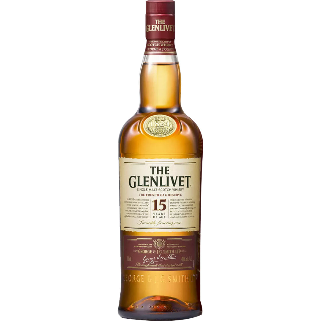 The Glenlivet 15 Year French Oak Reserve Single Malt Scotch Whisky_LostNLiquor.com