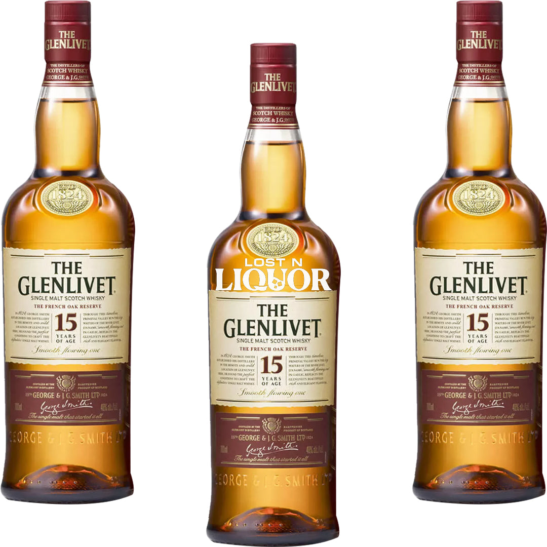 The Glenlivet 15 Year French Oak Reserve Single Malt Scotch Whisky_LostNLiquor.com
