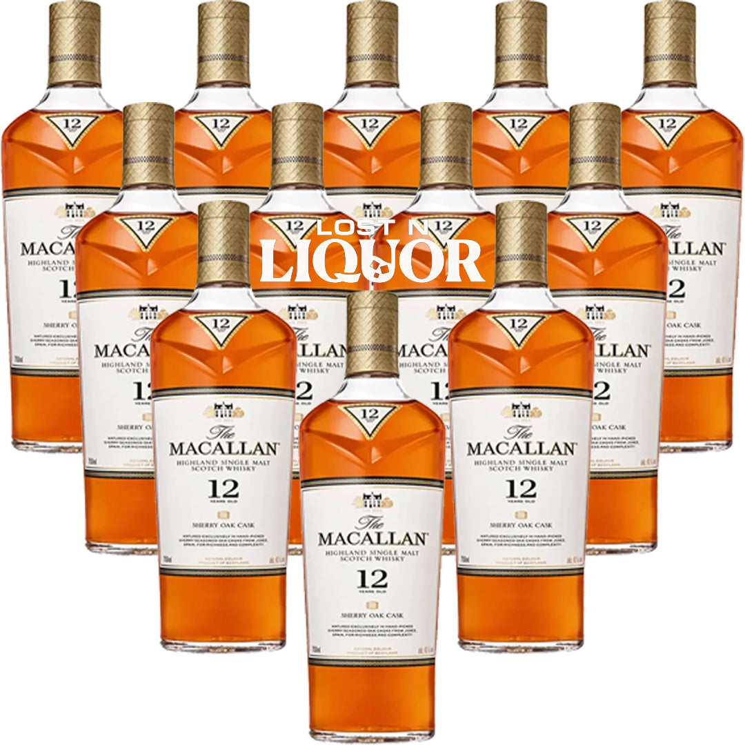 The Macallan 12 Year Sherry Oak Cask Highland Single Malt Scotch Whisky_LostNLiquor.com