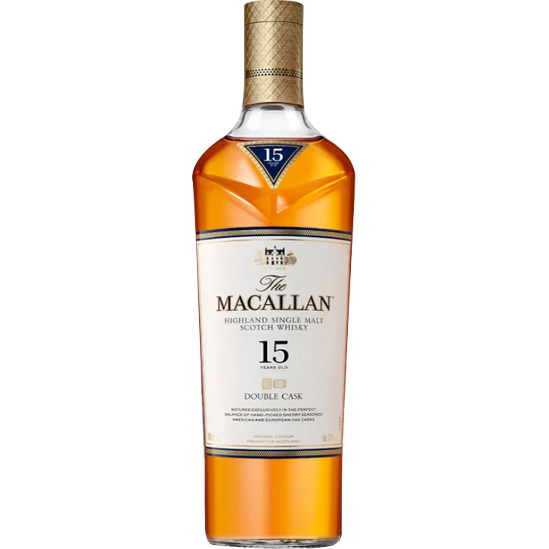 【古酒】【アンティークラベル】MACALLAN 12年 シングルモルトウイスキー The Macallan 15 Year Old Double Cask Single Malt Scotch Whisky