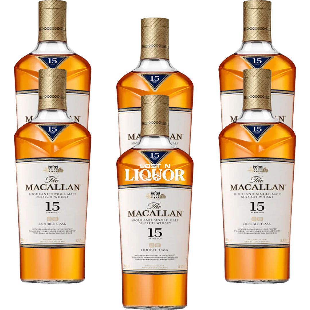 シ*す様 2本セット The Macallan 15Years Old ・スキャ The Macallan 15 Year Old Double Cask Single Malt Scotch Whisky