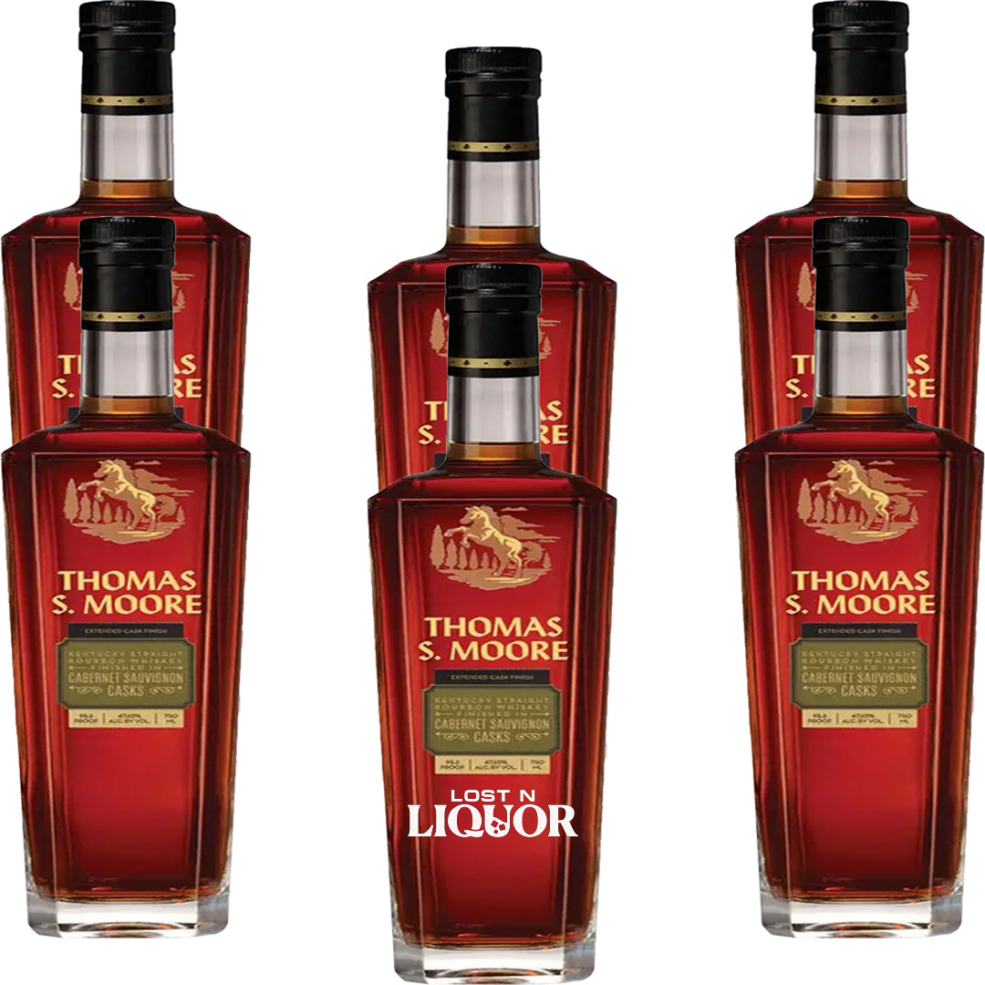 Thomas S. Moore Cognac Casks Kentucky Straight Bourbon Whiskey_LostNLiquor.com