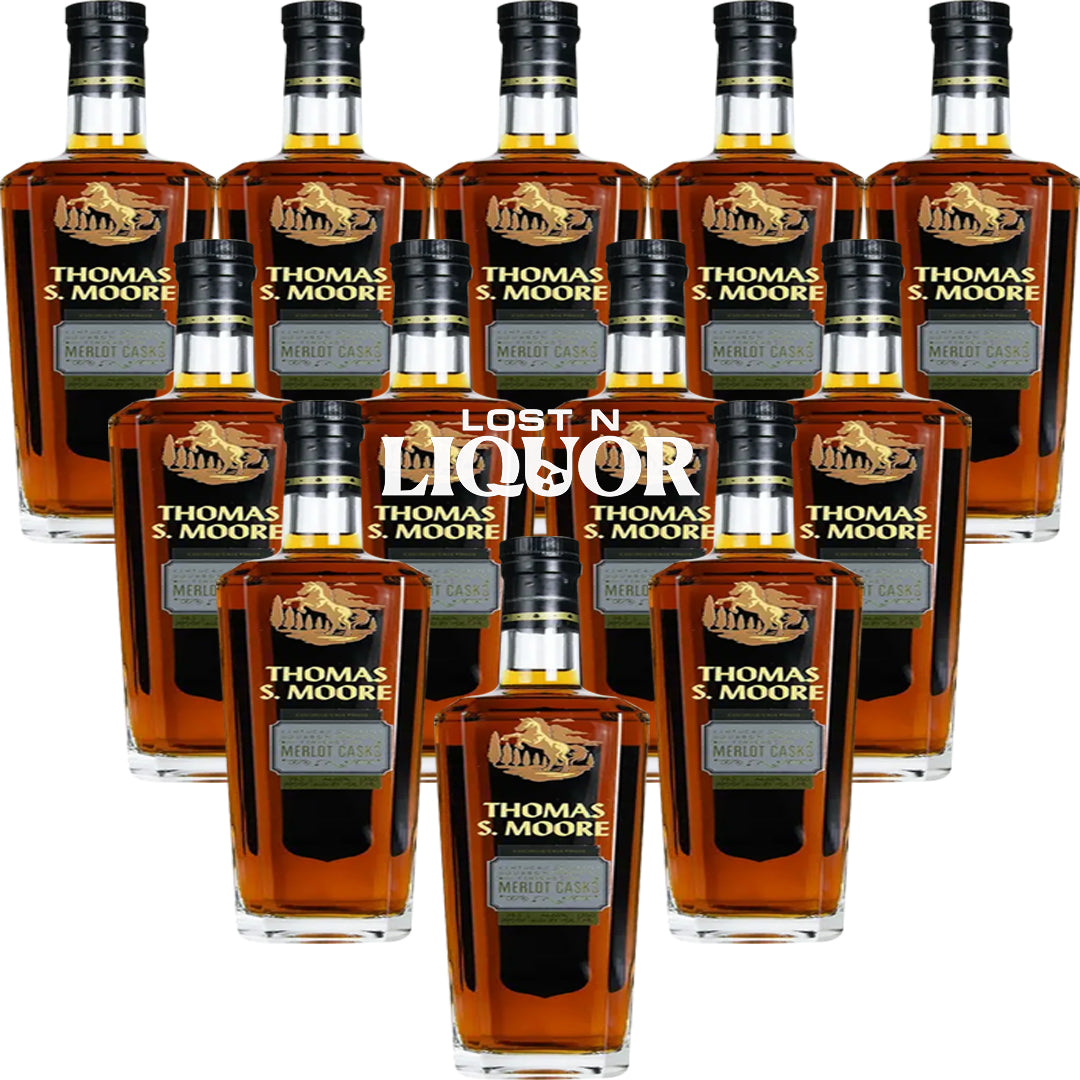 Thomas S. Moore Merlot Casks Kentucky Straight Bourbon Whiskey_LostNLiquor.com