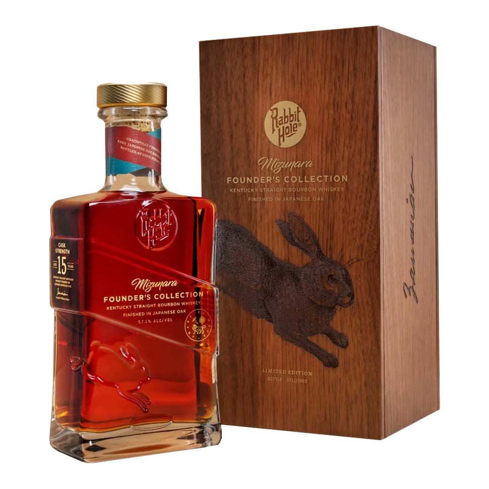 Rabbit Hole Founder's Collection Mizunara Straight Bourbon Finished In Japanese Oak