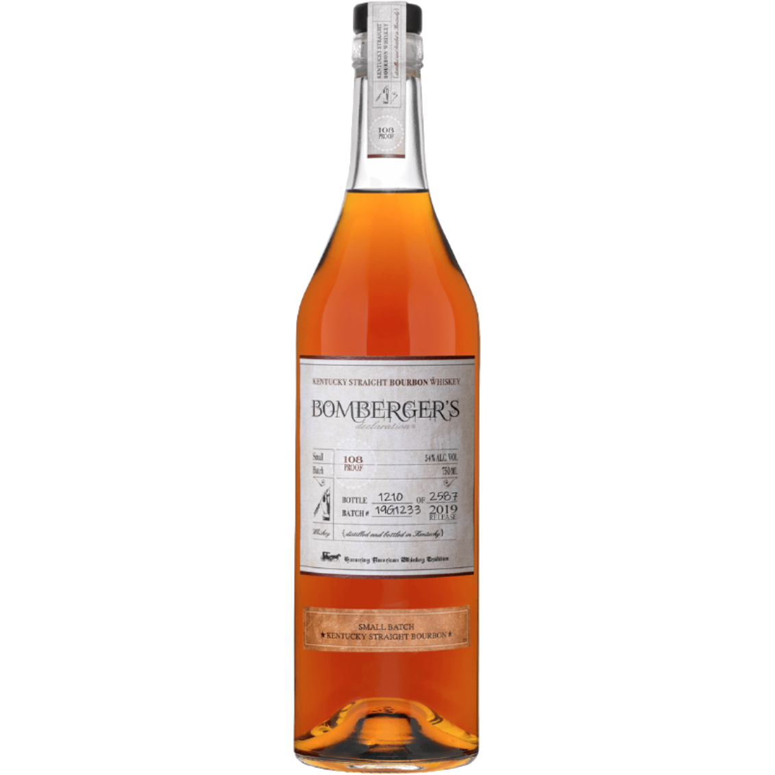 Bomberger's Declaration 2023 Edition Small Batch Bourbon Whiskey