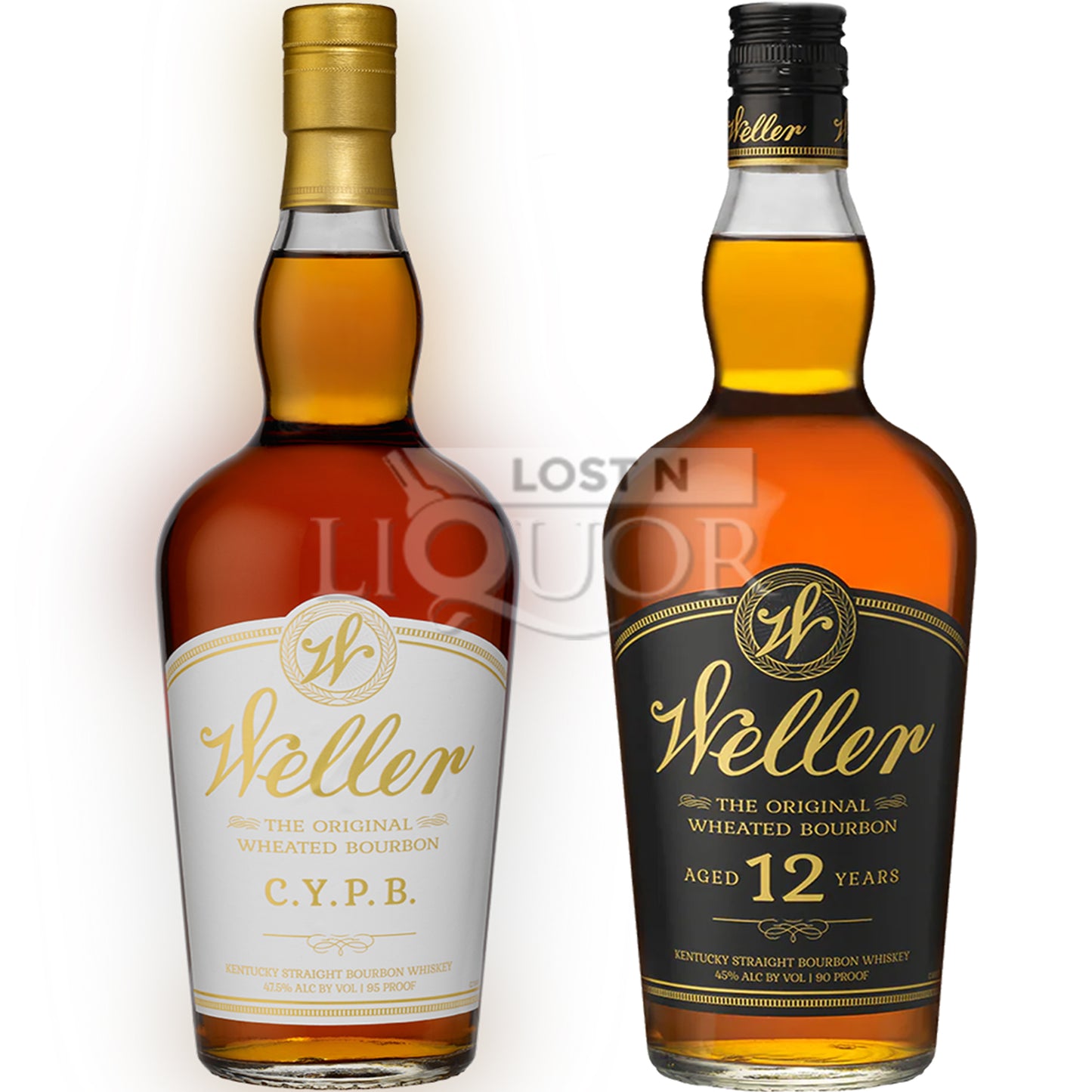 W.L Weller C.Y.B.P & Weller 12 Year Bourbon Whiskey Bundle_LostNLiquor.com