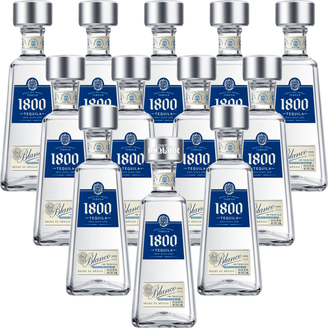 1800 Tequila 12本 週末限定セール 1800 Silver Tequila – Lost N Liquor - Online Liquor Store