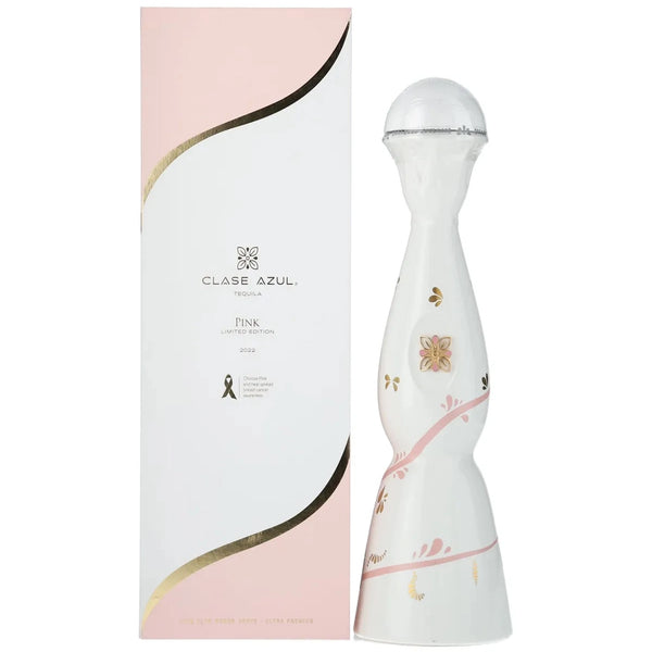 2022 Clase Azul Pink Limited Edition Reposado Tequila with Box and Bottle