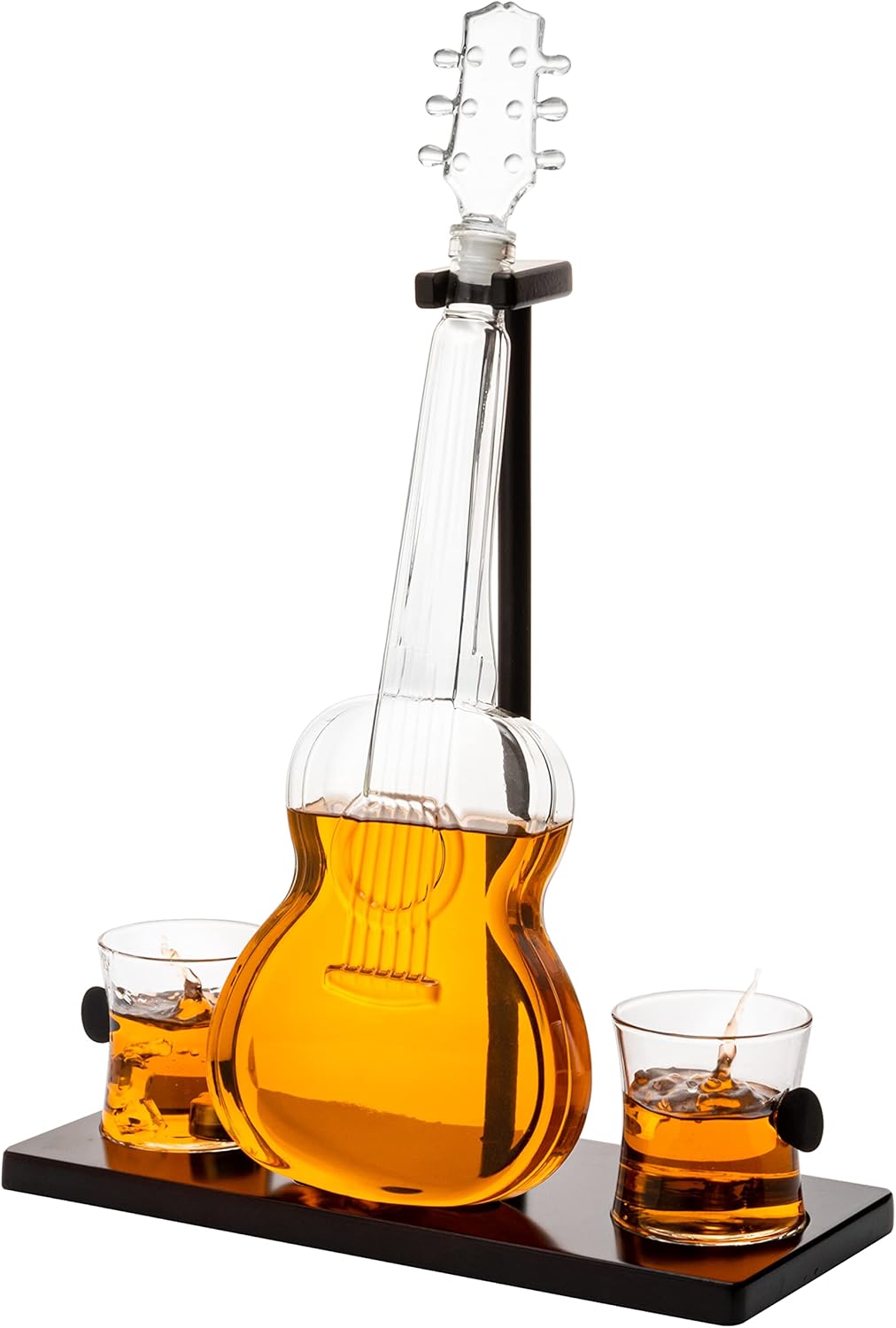 Guitar Whiskey Glass Decanter Whiskey Music Lover & Guitar Player 1000ML