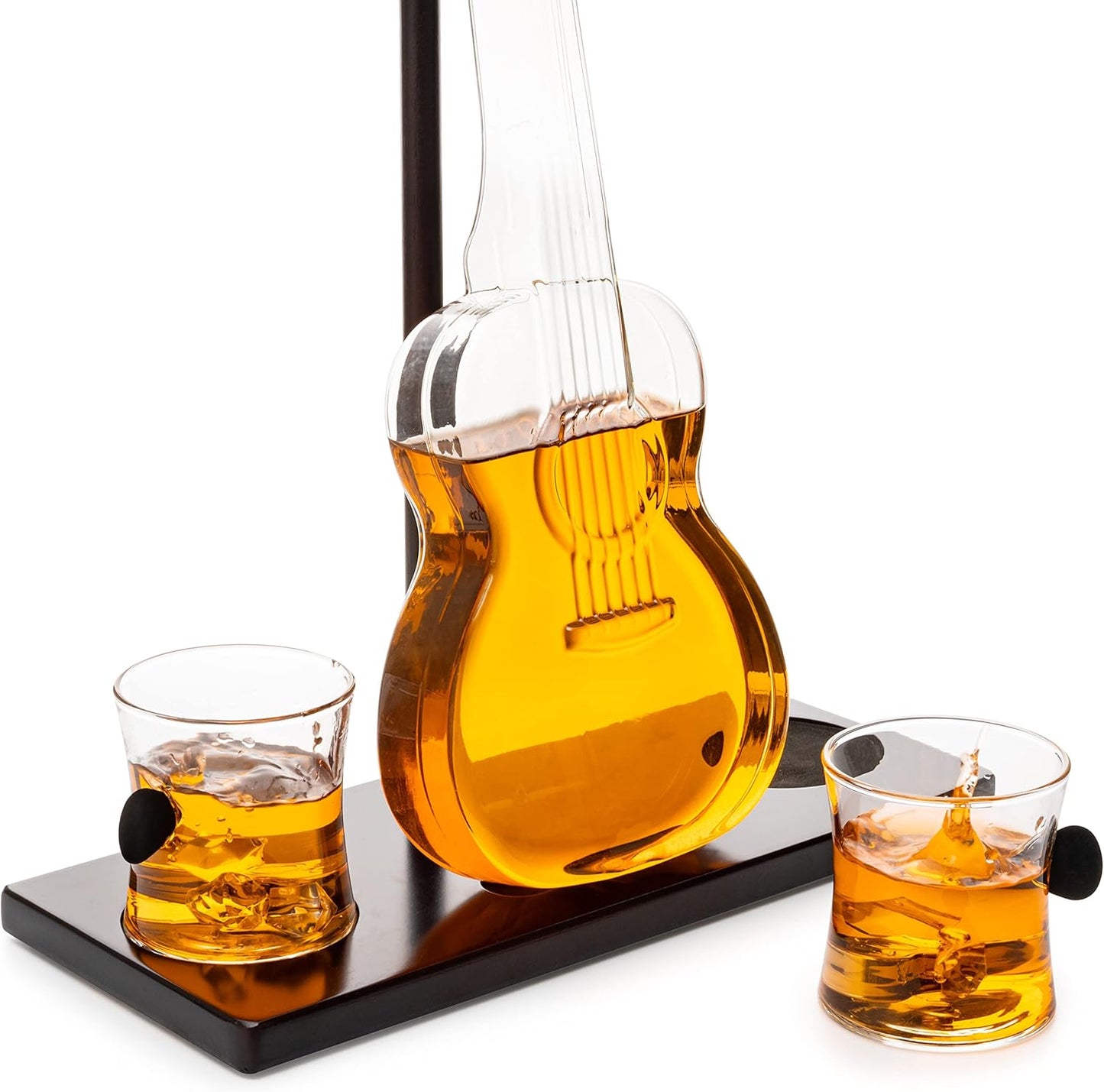 Guitar Whiskey Glass Decanter Whiskey Music Lover & Guitar Player 1000ML