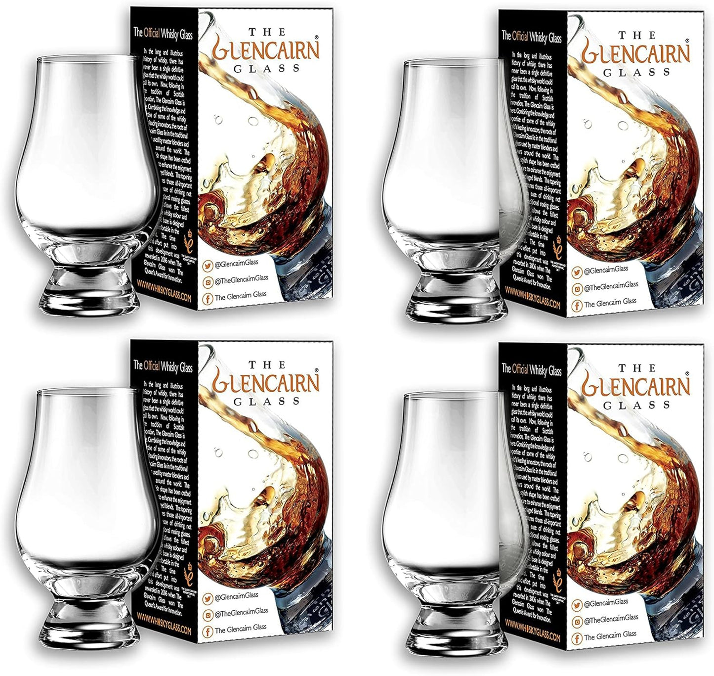 Glencairn Crystal Whiskey Glass Set