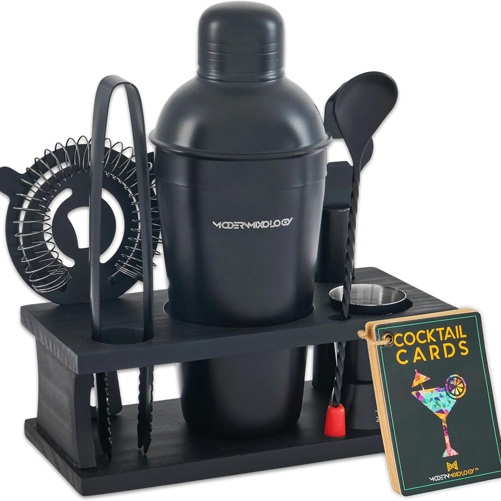 
                      
                        8-Piece Bartender Kit with Shaker & Wood Stand
                      
                    