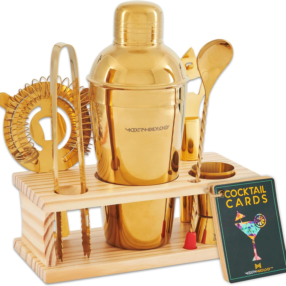 
                      
                        8-Piece Bartender Kit with Shaker & Wood Stand
                      
                    