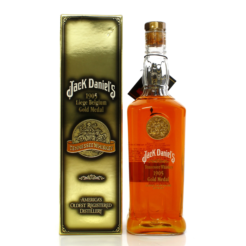 Jack Daniel's '1905 Liege Belgium Gold Medal' Tennessee Whiskey