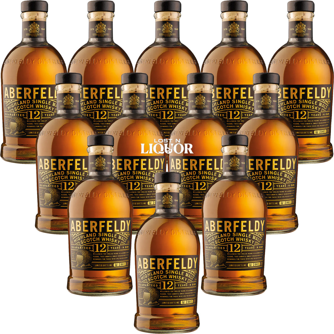 Aberfeldy 12 Year Old Single Malt Scotch Whisky – Lost N Liquor
