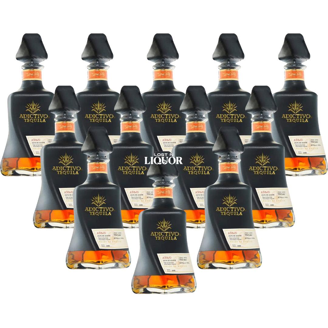 Adictivo Tequila Anejo Black – Lost N Liquor - Online Liquor Store