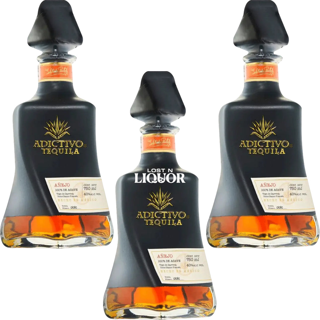 Adictivo Tequila Anejo Black – Lost N Liquor - Online Liquor Store