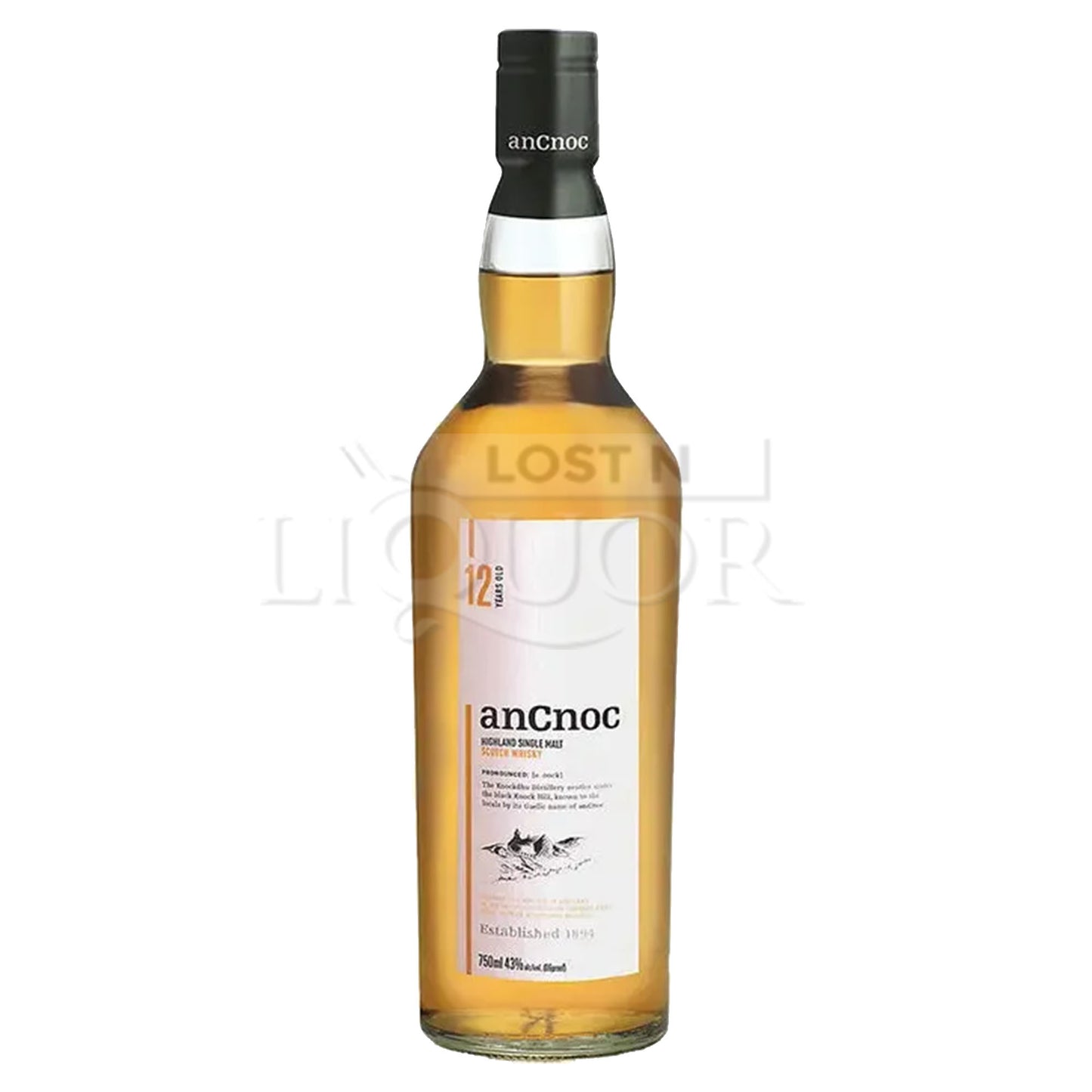 Ancnoc 12 Year Single Malt Scotch Whisky