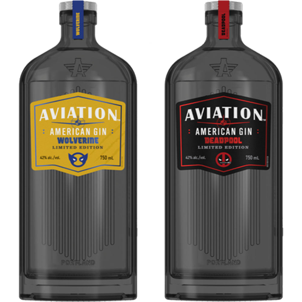 Aviation American Gin Wolverine & Deadpool Edition Bundle