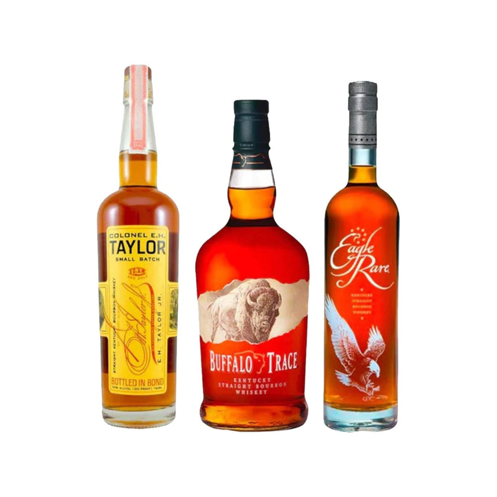 Buffalo Trace, Eagle Rare, & E.H. Taylor Small Batch Bundle