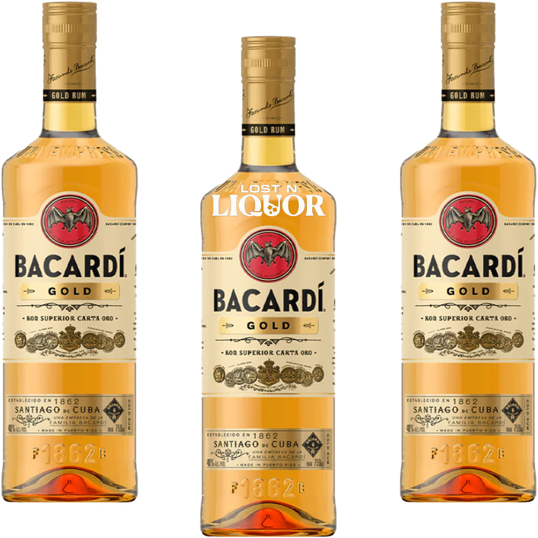 Bacardi Gold Rum 1.75L_LostNLiquor.com