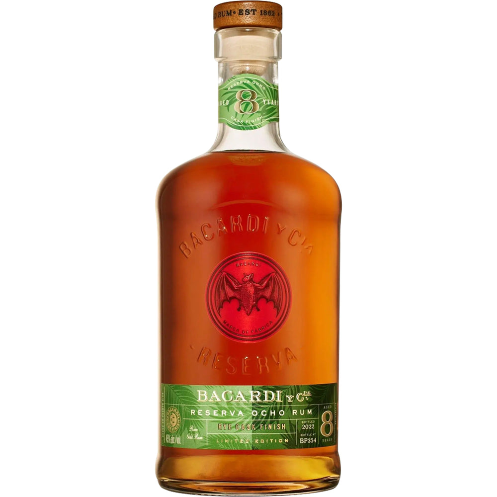 Bacardi Reserva Ocho 8 Year Rye Cask Rum_LostNLiquor.com